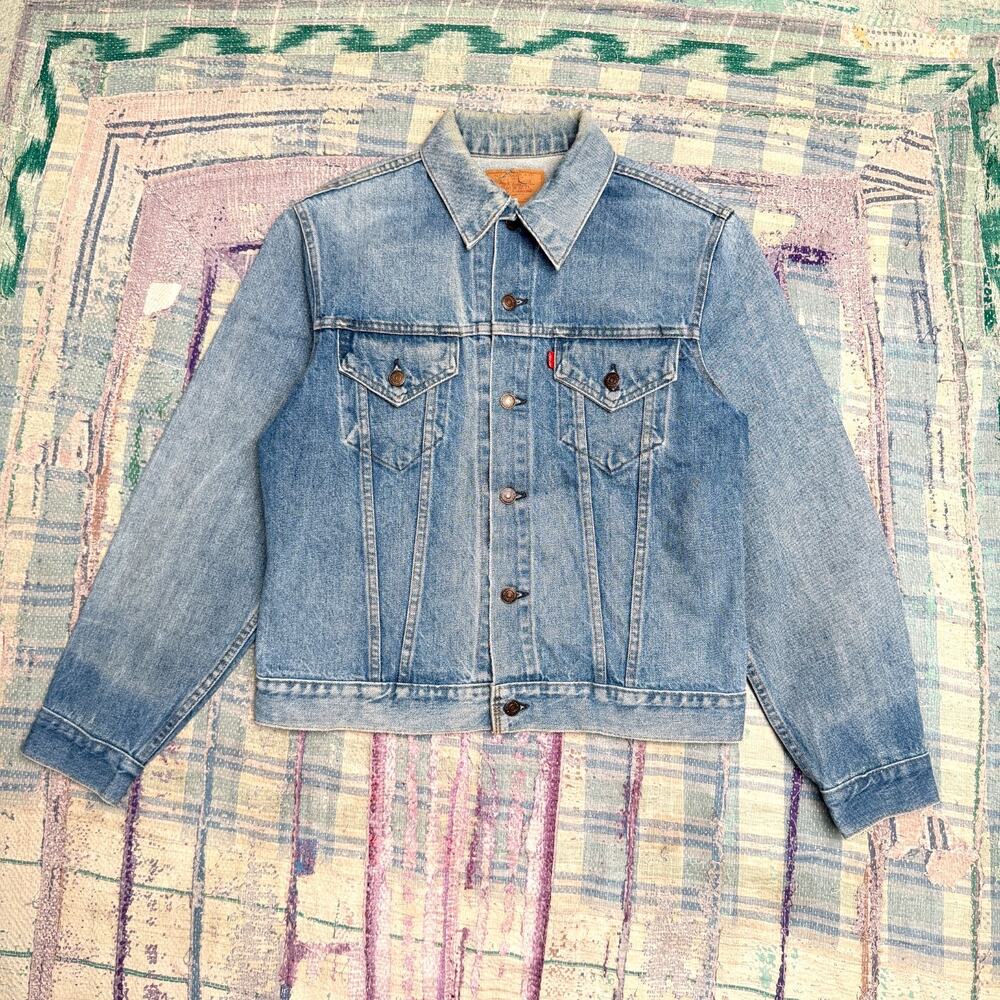 Vintage 70s Levi's Type 3 Denim Trucker Jacket 70505 0217 40